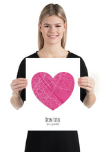 Lade das Bild in den Galerie-Viewer, Personalisiertes Liebes-Poster