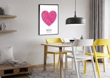 Lade das Bild in den Galerie-Viewer, Personalisiertes Liebes-Poster