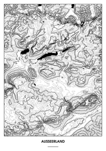 Lade das Bild in den Galerie-Viewer, Ausseerland Poster - Minimal Design