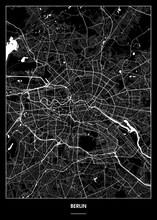 Lade das Bild in den Galerie-Viewer, Berlin Poster - Minimal Design