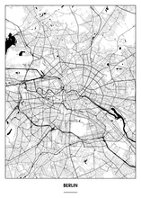 Lade das Bild in den Galerie-Viewer, Berlin Poster - Minimal Design