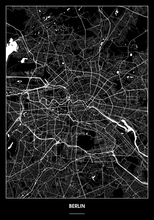 Lade das Bild in den Galerie-Viewer, Berlin Poster - Minimal Design