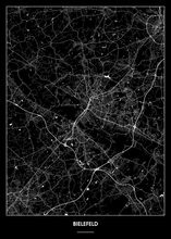 Lade das Bild in den Galerie-Viewer, Bielefeld Poster - Minimal Design