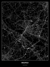 Lade das Bild in den Galerie-Viewer, Bielefeld Poster - Minimal Design