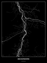 Lade das Bild in den Galerie-Viewer, Bischofshofen Poster - Minimal Design