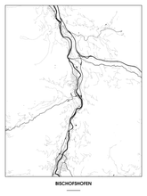 Lade das Bild in den Galerie-Viewer, Bischofshofen Poster - Minimal Design