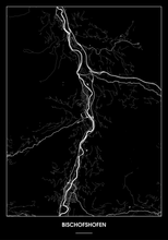 Lade das Bild in den Galerie-Viewer, Bischofshofen Poster - Minimal Design