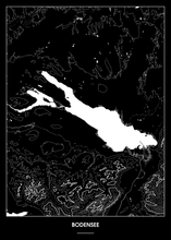 Lade das Bild in den Galerie-Viewer, Bodensee Poster - Minimal Design
