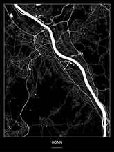 Lade das Bild in den Galerie-Viewer, Bonn Poster - Minimal Design