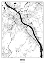 Lade das Bild in den Galerie-Viewer, Bonn Poster - Minimal Design