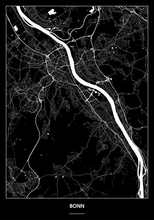 Lade das Bild in den Galerie-Viewer, Bonn Poster - Minimal Design