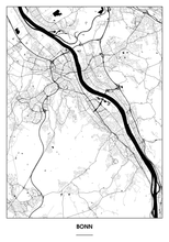 Lade das Bild in den Galerie-Viewer, Bonn Poster - Minimal Design