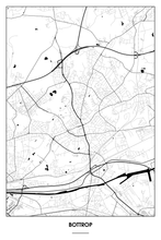 Lade das Bild in den Galerie-Viewer, Bottrop Light Poster - Minimal - Detailansicht