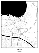 Lade das Bild in den Galerie-Viewer, Bregenz Poster - Minimal Design