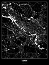 Lade das Bild in den Galerie-Viewer, Bremen Poster - Minimal Design