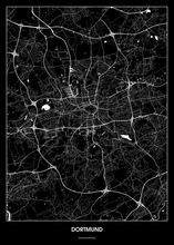 Lade das Bild in den Galerie-Viewer, Dortmund Poster - Minimal Design