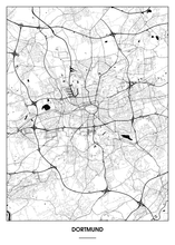 Lade das Bild in den Galerie-Viewer, Dortmund Poster - Minimal Design