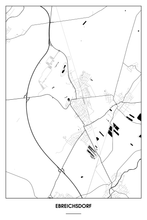 Lade das Bild in den Galerie-Viewer, Ebreichsdorf Light Poster - Minimal - Detailansicht