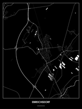 Lade das Bild in den Galerie-Viewer, Ebreichsdorf Poster - Minimal Design