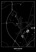 Lade das Bild in den Galerie-Viewer, Ebreichsdorf Poster - Minimal Design