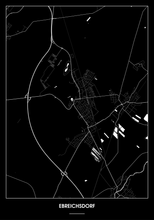 Lade das Bild in den Galerie-Viewer, Ebreichsdorf Poster - Minimal Design