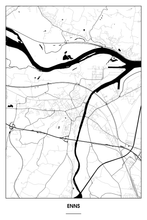 Lade das Bild in den Galerie-Viewer, Enns Light Poster - Minimal - Detailansicht