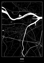 Lade das Bild in den Galerie-Viewer, Enns Poster - Minimal Design