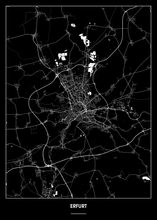 Lade das Bild in den Galerie-Viewer, Erfurt Poster - Minimal Design
