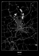 Lade das Bild in den Galerie-Viewer, Erfurt Poster - Minimal Design