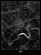 Lade das Bild in den Galerie-Viewer, Essen Poster - Minimal Design