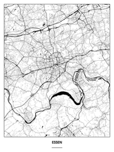 Lade das Bild in den Galerie-Viewer, Essen Poster - Minimal Design