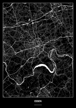 Lade das Bild in den Galerie-Viewer, Essen Poster - Minimal Design