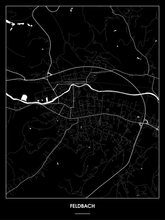 Lade das Bild in den Galerie-Viewer, Feldbach Poster - Minimal Design