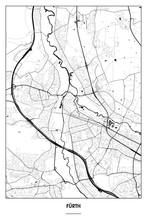 Lade das Bild in den Galerie-Viewer, Fürth Light Poster - Minimal - Detailansicht