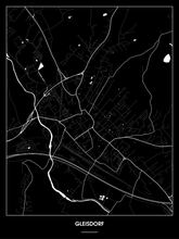 Lade das Bild in den Galerie-Viewer, Gleisdorf Poster - Minimal Design