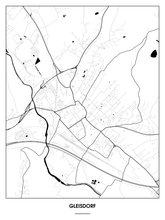 Lade das Bild in den Galerie-Viewer, Gleisdorf Poster - Minimal Design