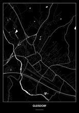 Lade das Bild in den Galerie-Viewer, Gleisdorf Poster - Minimal Design