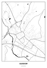 Lade das Bild in den Galerie-Viewer, Gleisdorf Poster - Minimal Design