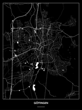 Lade das Bild in den Galerie-Viewer, Göttingen Poster - Minimal Design