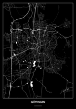 Lade das Bild in den Galerie-Viewer, Göttingen Poster - Minimal Design