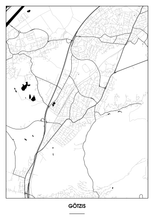 Lade das Bild in den Galerie-Viewer, Götzis Poster - Minimal Design