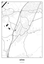 Lade das Bild in den Galerie-Viewer, Götzis Poster - Minimal Design