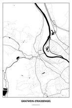 Lade das Bild in den Galerie-Viewer, Gratwein-Straßengel Light Poster - Minimal - Detailansicht