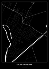 Lade das Bild in den Galerie-Viewer, Groß-Enzersdorf Poster - Minimal Design