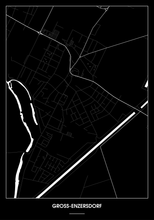 Lade das Bild in den Galerie-Viewer, Groß-Enzersdorf Poster - Minimal Design