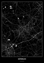 Lade das Bild in den Galerie-Viewer, Gütersloh Poster - Minimal Design