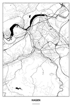 Lade das Bild in den Galerie-Viewer, Hagen Light Poster - Minimal - Detailansicht