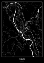 Lade das Bild in den Galerie-Viewer, Hallein Poster - Minimal Design