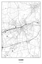 Lade das Bild in den Galerie-Viewer, Hamm Light Poster - Minimal - Detailansicht