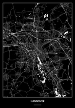 Lade das Bild in den Galerie-Viewer, Hannover Poster - Minimal Design